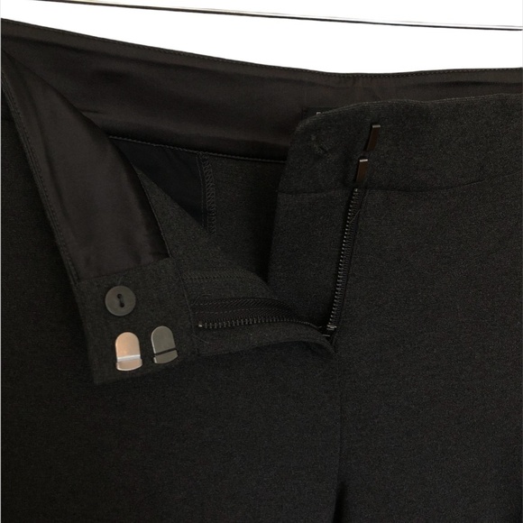 EILEEN FISHER Cropped Pant Women's Size Large Petite Gray Italian Fabric - Picture 9 of 11